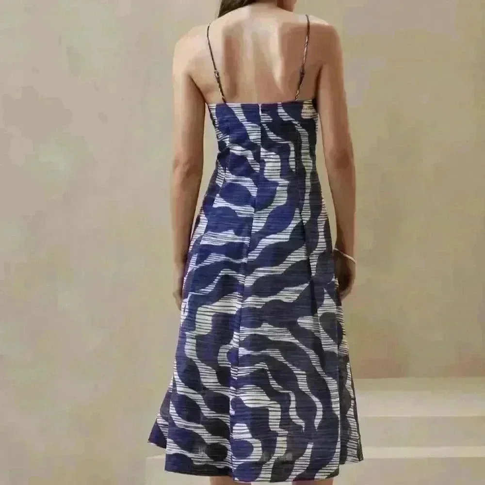 BANANA REPUBLIC BANDEAU MIDI DRESS - Picture 5 of 6